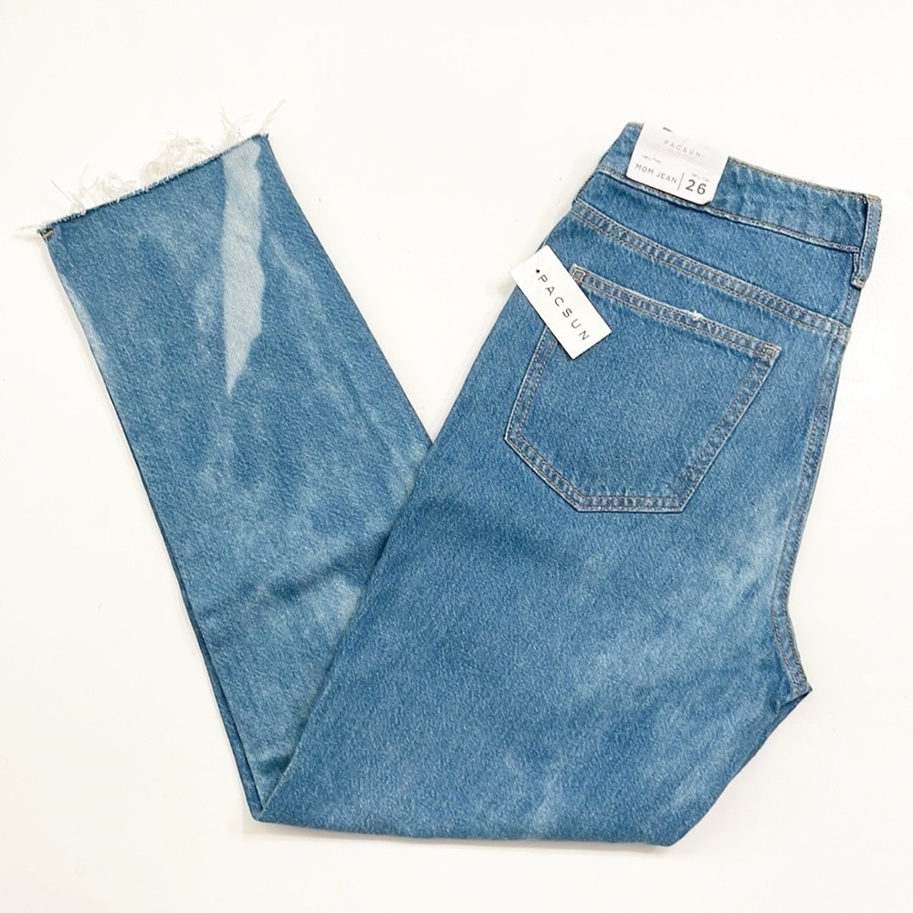 NEW PacSun Mom Jean in Cloudy Blue